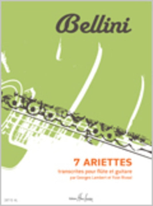 Ariettes 7 Arr Lambert Rivoal Flute/Guitar (Softcover Book)