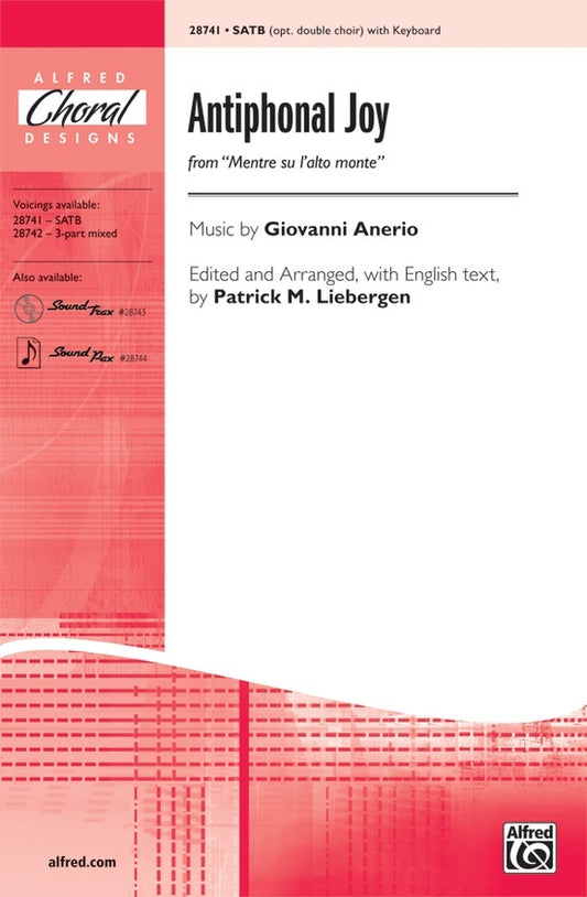 Antiphonal Joy SATB Choral Sheet Music