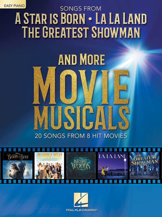 Songs from A Star Is Born, La La Land & The Greatest Showman — Easy Piano & Vocal (Hal Leonard)