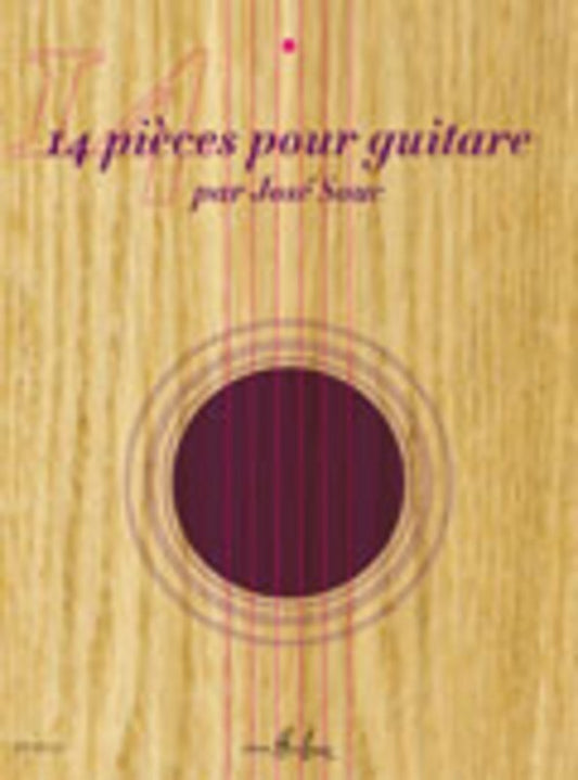 Pieces Pour Guitare 14 Guitar (Softcover Book)