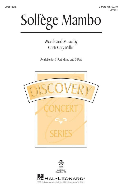 Solfege Mambo — 2-Part Choral, Discovery Concert Series (Hal Leonard)