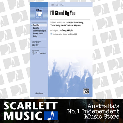 Ill Stand By You SAB/Piano — view 2