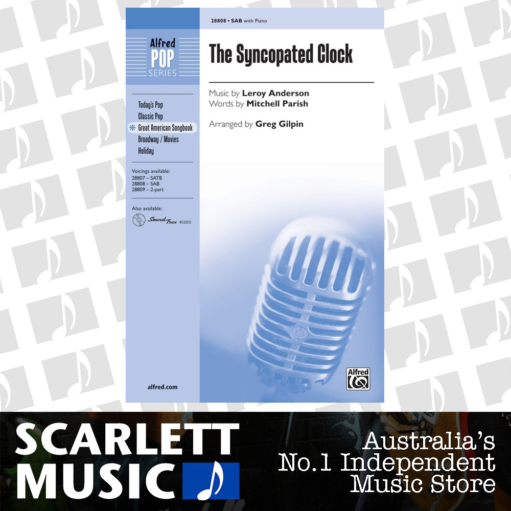 Syncopated Clock SAB/PNO Choral Sheet Music — view 2