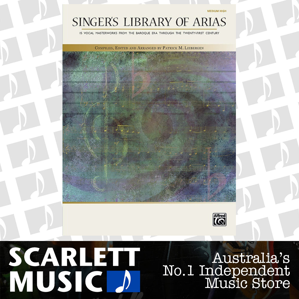 Singers Library of Arias for Medium High Voice Book — view 2
