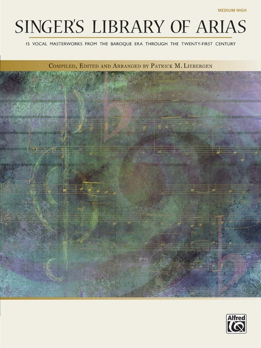 Singers Library of Arias High Voice Book/CD