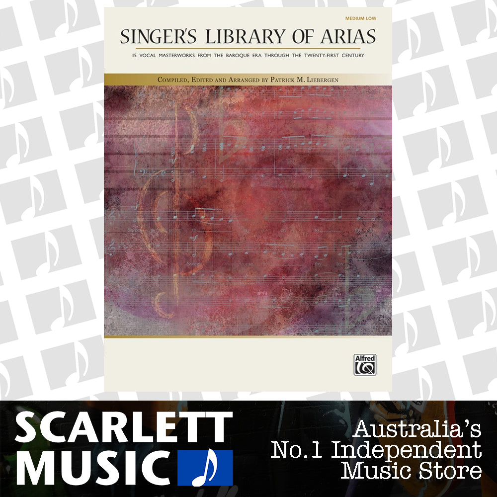 Singers Library of Arias Low Voice Book and CD — view 2