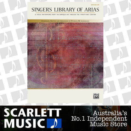 Singers Library of Arias Low Voice Book and CD — view 2