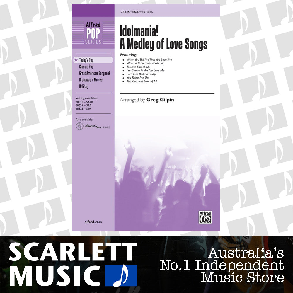 Idolmania: A Medley Of Love Songs SSA/Piano — view 2
