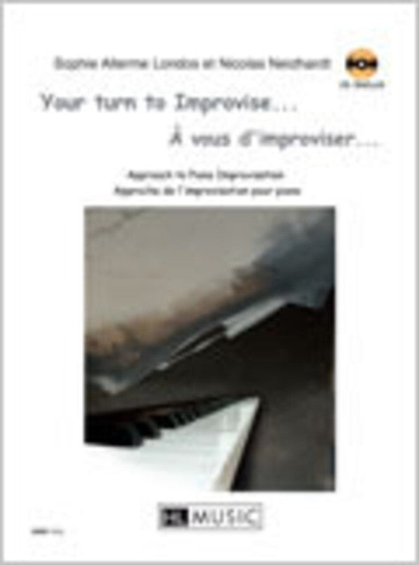 Your Turn To Improvise Book/CD