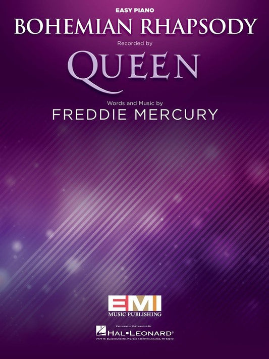 Bohemian Rhapsody Easy Piano Songbook by Hal Leonard, 12 Pages
