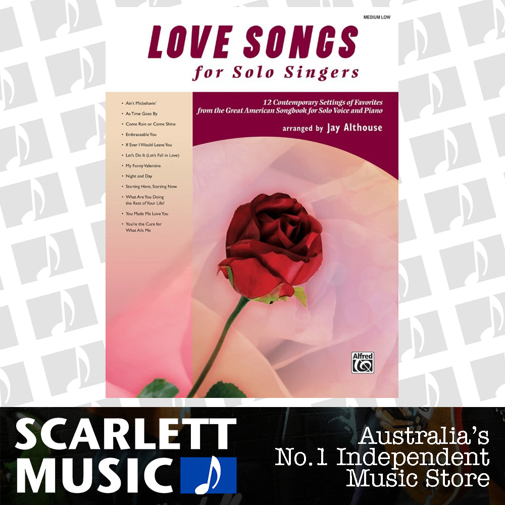 Love Songs For Solo Singers Med/Low Book — view 2