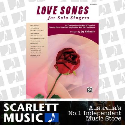 Love Songs For Solo Singers Med/Low Book — view 2