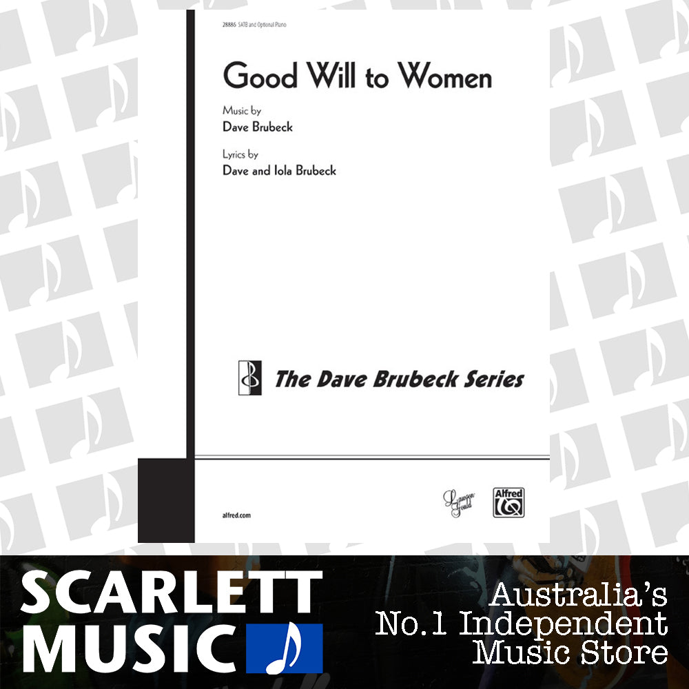 Good Will To Women SATB — view 2