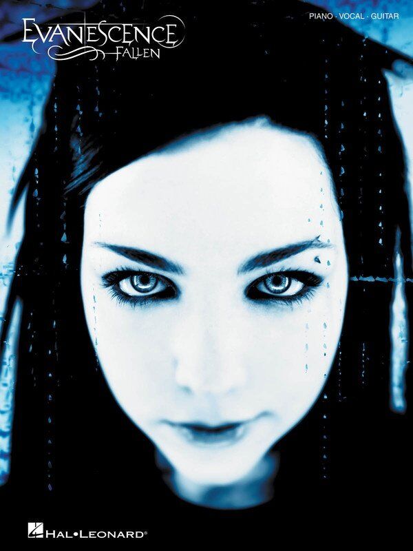 Evanescence - Fallen PVG Songbook for Piano, Voice and Guitar - 11 Songs Including Bring Me to Life, My Immortal, and More