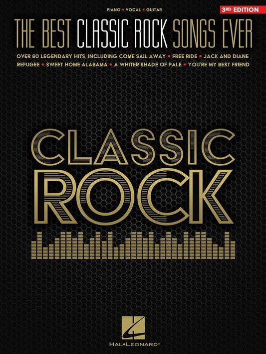 The Best Classic Rock Songs Ever PVG 3rd Edition - 352 Pages