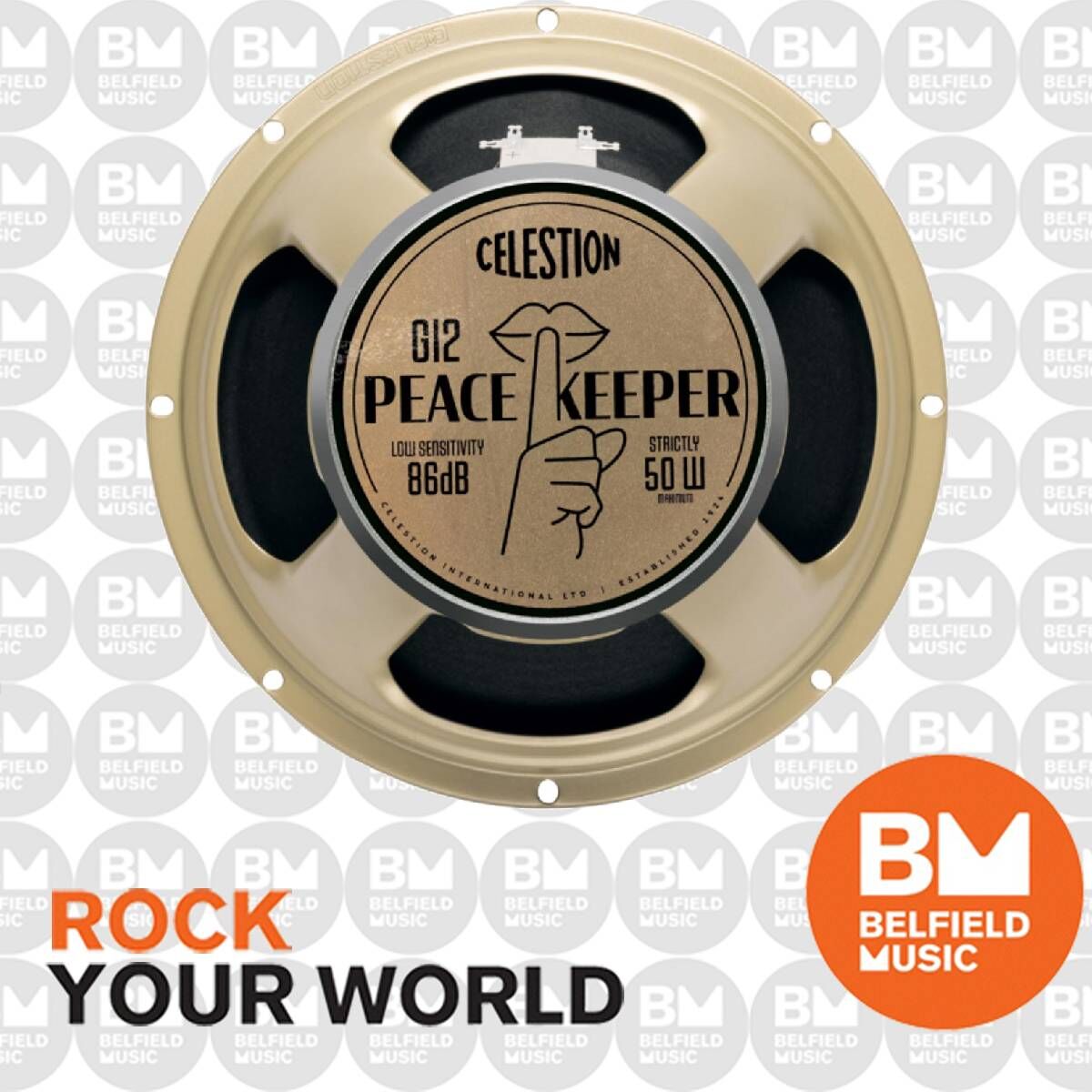 Celestion G12 Peacekeeper 12" 50W Replacement Guitar Amp Speaker - 8 Ohm — view 3