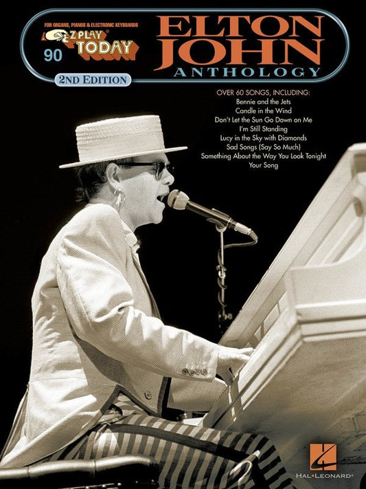 Elton John Anthology Ez Play 90 (Hal Leonard)