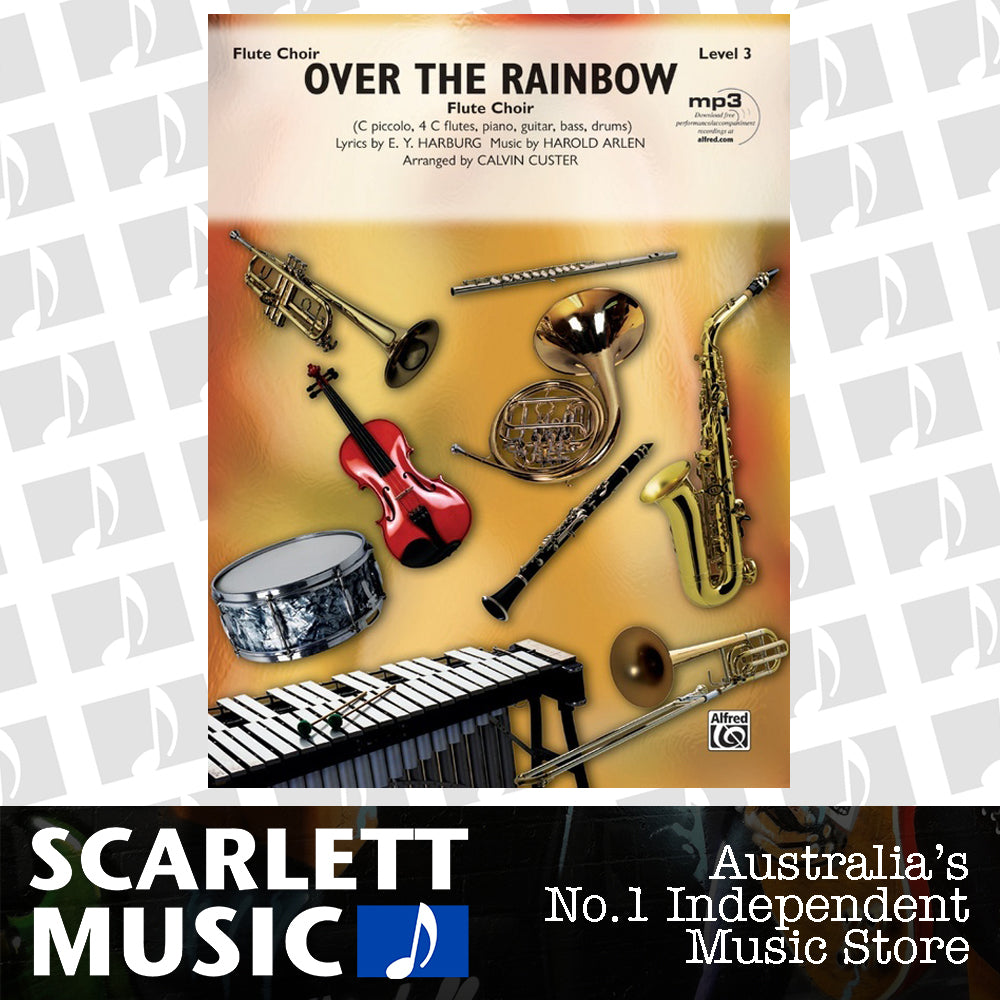 Over The Rainbow For Flute Choir — view 2