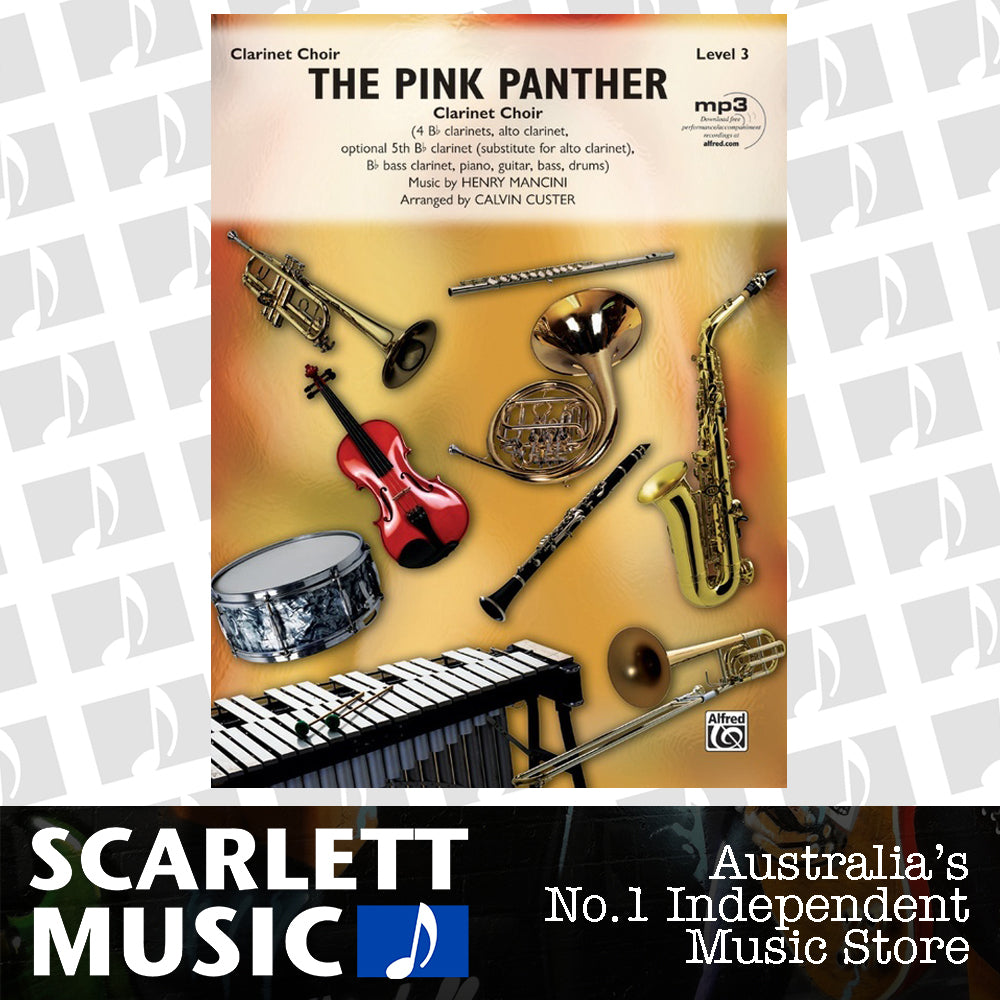 The Pink Panther For Clarinet Choir — view 2