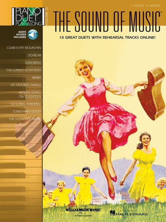 The Sound of Music — Piano Duet Play-Along Vol. 10, Book/Online Audio (Hal Leonard)