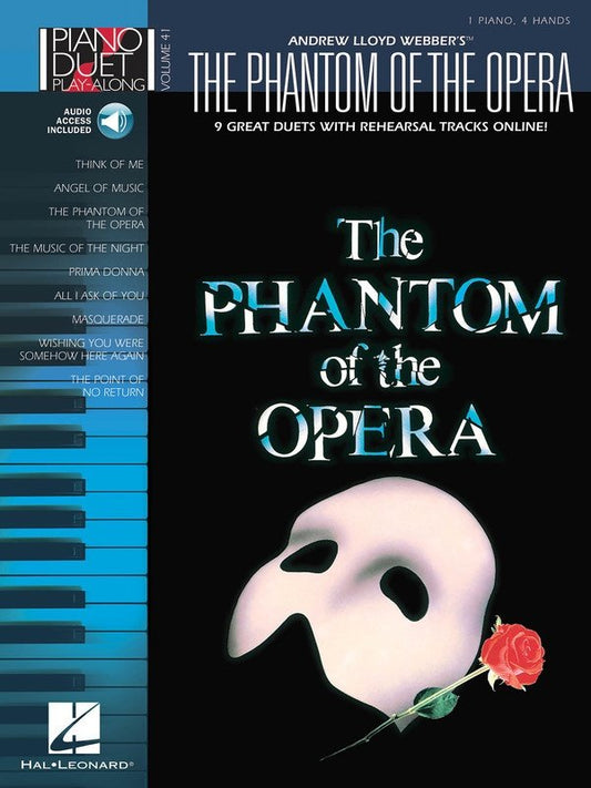 The Phantom of the Opera — Piano Duet Play-Along, Book/CD (Hal Leonard)