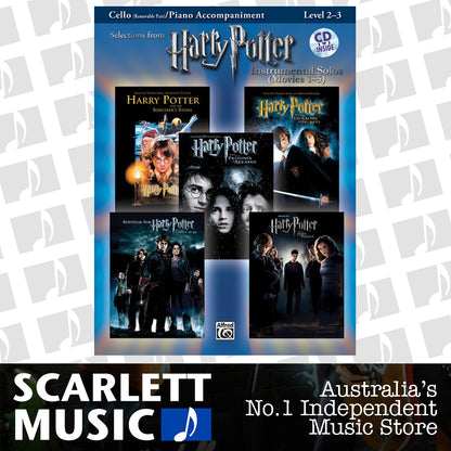 Harry Potter Solos Movies 1-5 Cello Book/CD — view 2