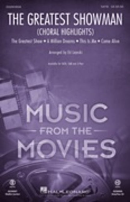 The Greatest Showman (Choral Highlights) ShowTrax CD — view 2