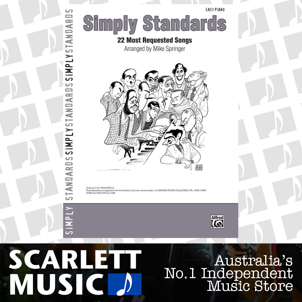Simply Standards Easy Piano Sheet Music — view 2
