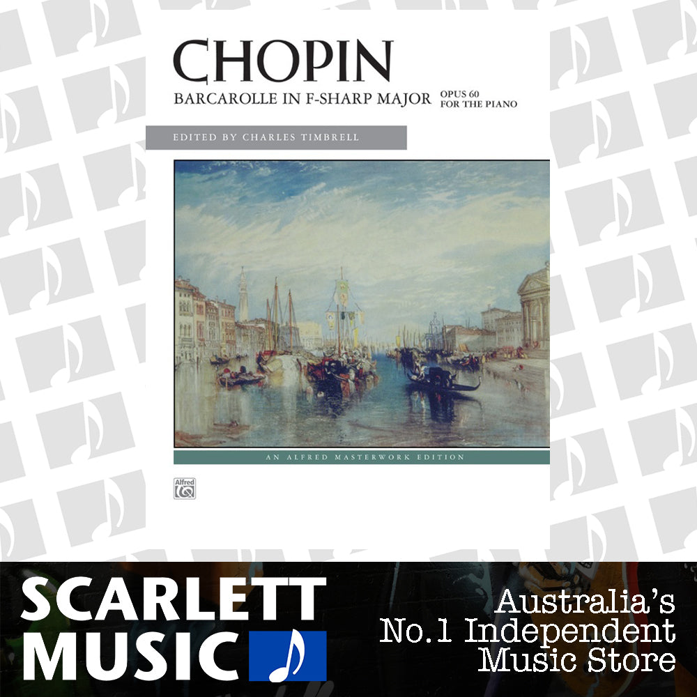 Chopin Barcarolle In F-Sharp Major Op 60 — view 2