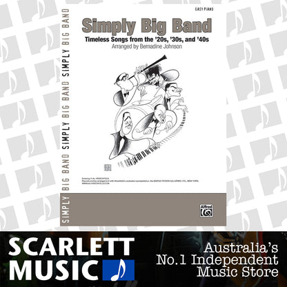 Simply Big Band Easy Piano Sheet Music — view 2