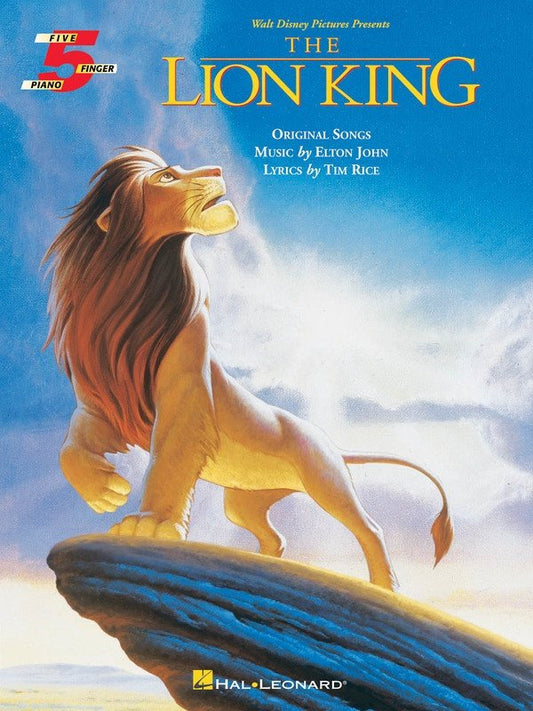 The Lion King — 5 Finger Piano Songbook (Hal Leonard)