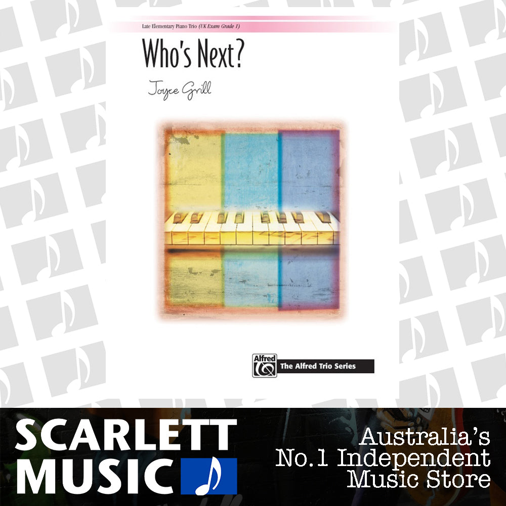 Whos Next? Pno Trio 1P6H LE Chamber Sheet Music — view 2