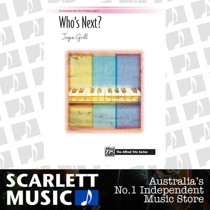 Whos Next? Pno Trio 1P6H LE Chamber Sheet Music — view 2