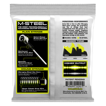 Ernie Ball Regular Slinky M-Steel Electric Guitar Strings, 10-46 Gauge — view 2