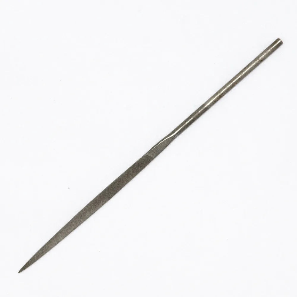 Triangular Needle File 3mm x 75mm Grobet Swiss Made 705042