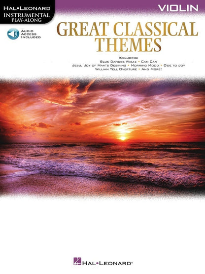 Great Classical Themes For Violin Book/Online Audio — view 2