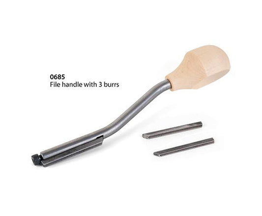 Fret Files-Gurian (3Burrs) USA