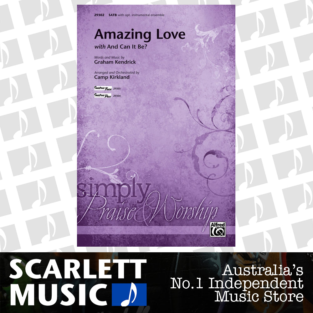 Amazing Love SATB Choral Sheet Music — view 2