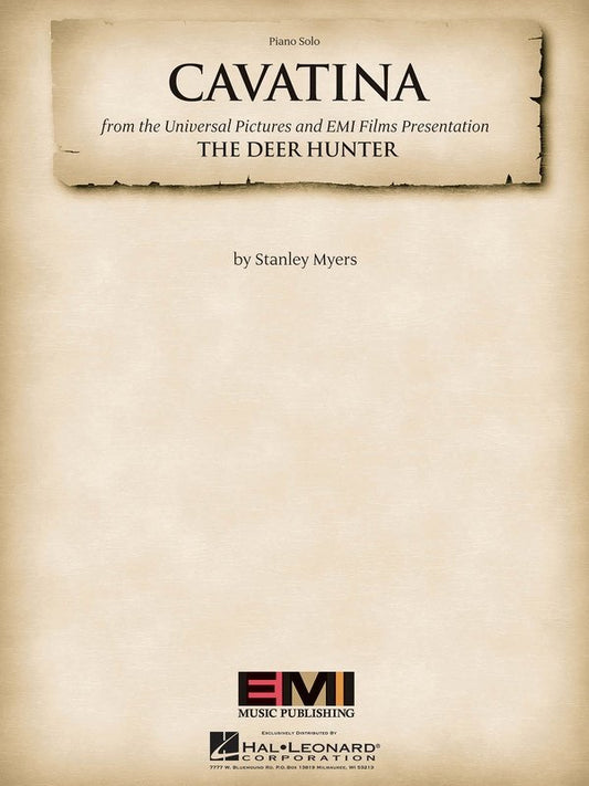 Cavatina (Theme from The Deer Hunter) — Piano Solo (Hal Leonard)