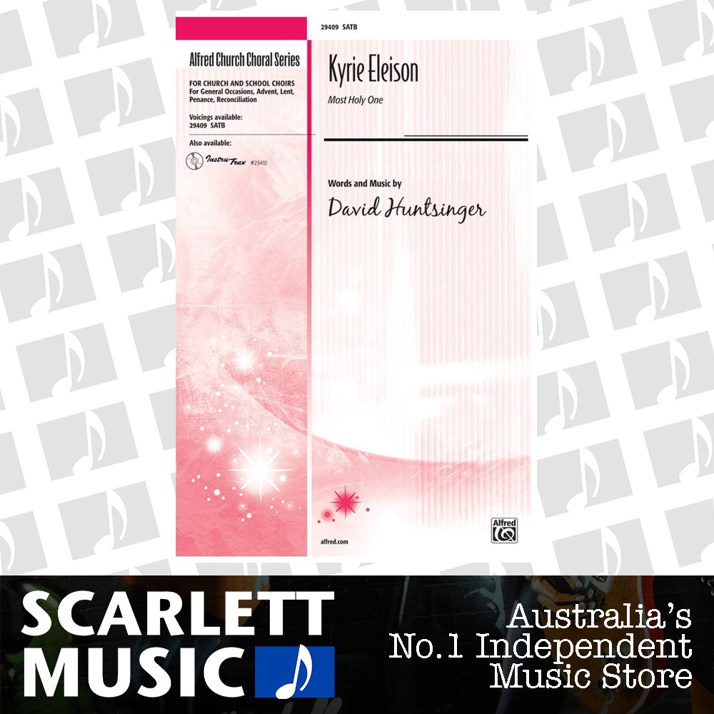 Kyrie Eleison (Most Holy One) SATB — view 2