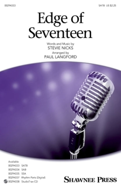 Edge Of Seventeen StudioTrax CD