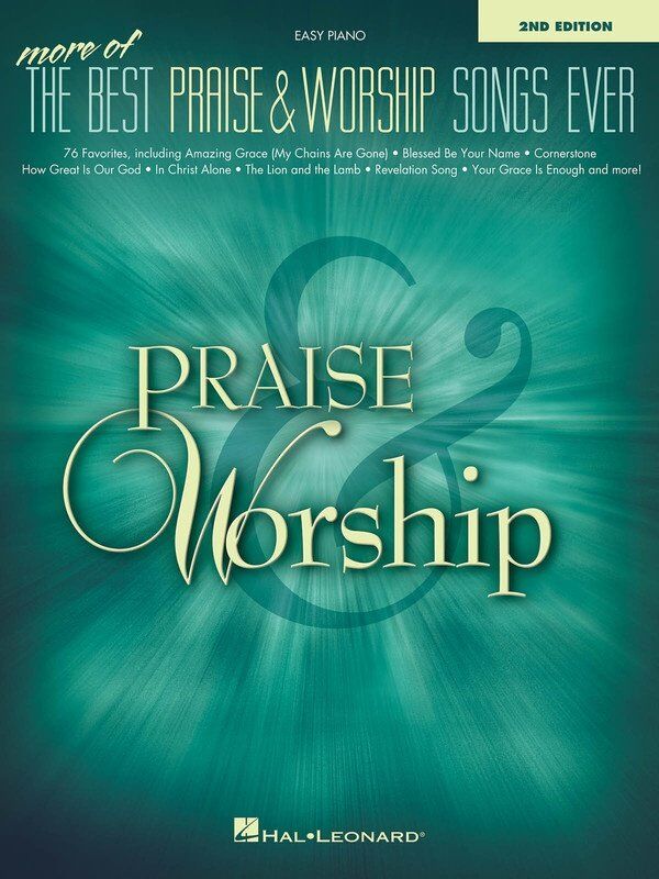 More of the Best Praise & Worship Songs Ever Easy Piano - 2nd Edition, 336 Pages