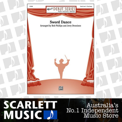 Sword Dance CB Grade 1 Conductor Score for String Orchestra — view 2