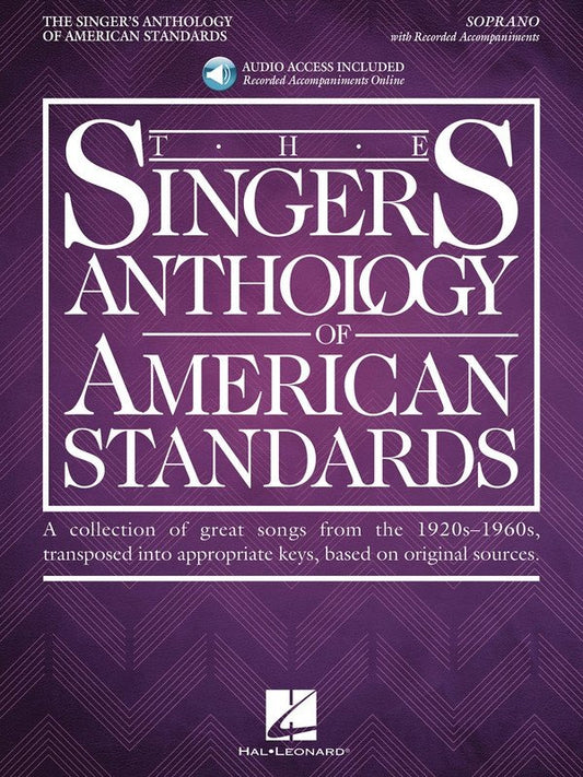 Singer's Anthology of American Standards Soprano Book