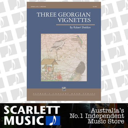 Three Georgian Vignettes Concert Band Sheet Music Grade 3 — view 2
