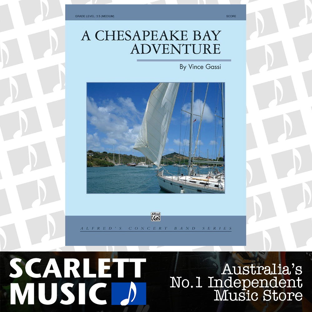 A Chesapeake Adventure Concert Band Sheet Music Grade 3.5 — view 2