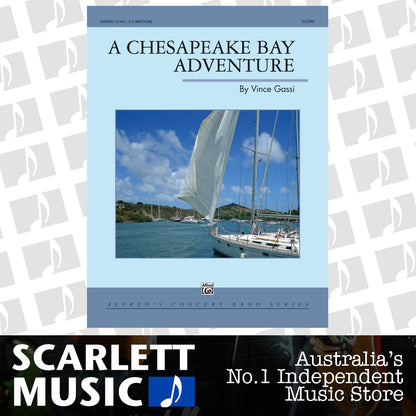A Chesapeake Adventure Concert Band Sheet Music Grade 3.5 — view 2