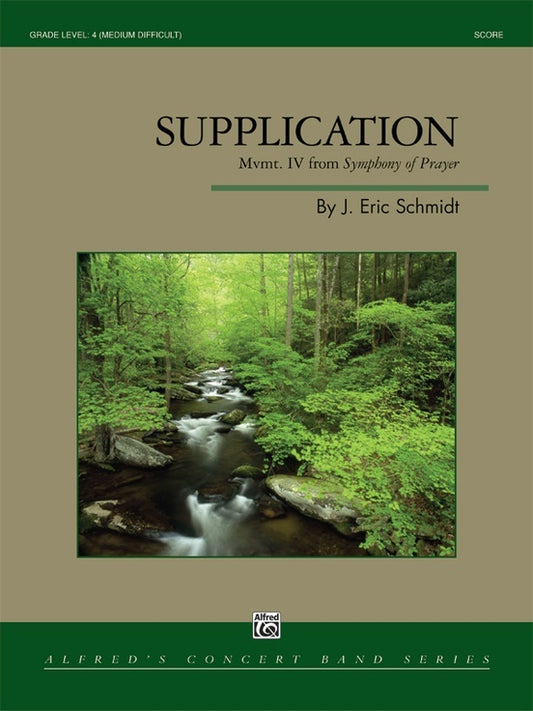 Supplication Concert Band Sheet Music Grade 4