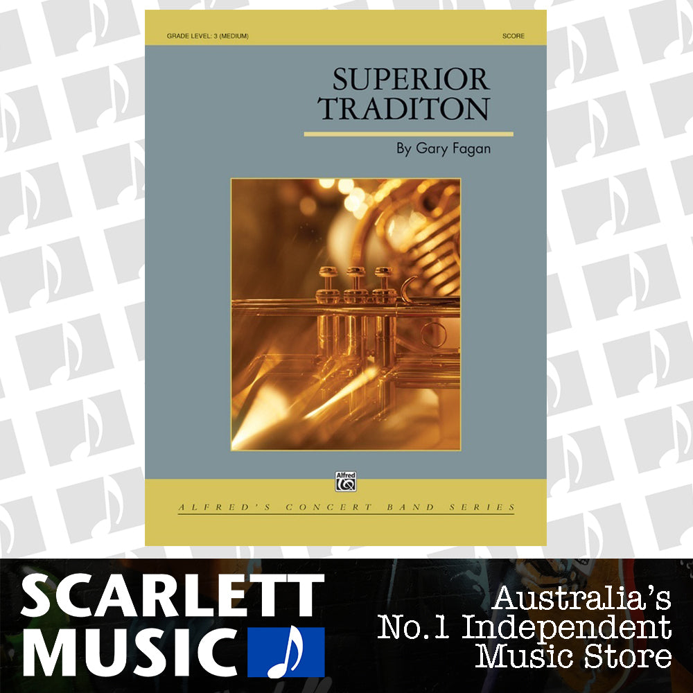 Superior Tradition Concert Band Sheet Music Grade 3 — view 2
