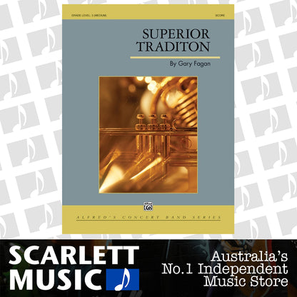 Superior Tradition Concert Band Sheet Music Grade 3 — view 2